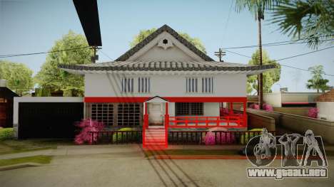 Japanese Castle CJ House para GTA San Andreas