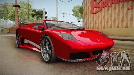 GTA 5 Pegassi Infernus Cabrio para GTA San Andreas