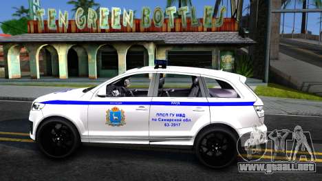 Audi Q7 Russian Police para GTA San Andreas