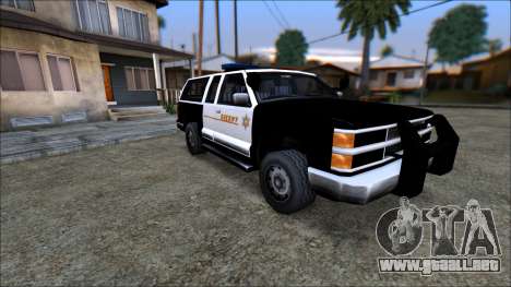 LQ Police Ranger para GTA San Andreas