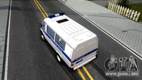 Gazelle 2705 La Policía para GTA San Andreas