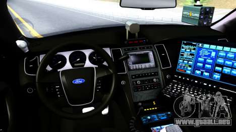 Ford Taurus LASD Interceptor para GTA San Andreas