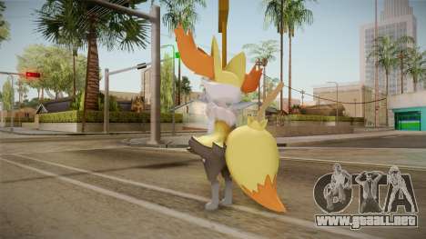 Pokémon XY en Braixen para GTA San Andreas