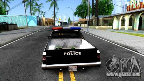 New Police Car para GTA San Andreas