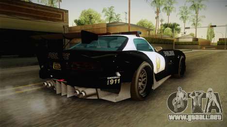 GTA 5 Bravado Banshee Supercop IVF para GTA San Andreas