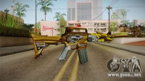Cross Fire - M4A1-S Iron Beast Noble Gold para GTA San Andreas