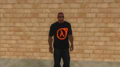 T-shirt con el logo de Half Life 2 para GTA San Andreas