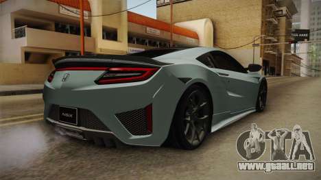 Honda NSX 2017 para GTA San Andreas