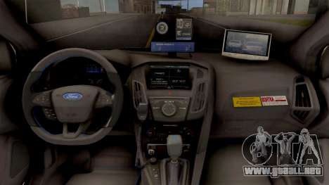 Ford Focus 3 Russisan Police para GTA San Andreas