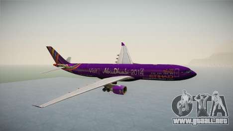 Airbus A330-300 - A6-AFA Etihad Visit AbuDhabi para GTA San Andreas