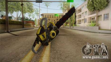 Leatherface Butcher Weapon 2 para GTA San Andreas