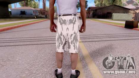 Pantalones de camuflaje para GTA San Andreas