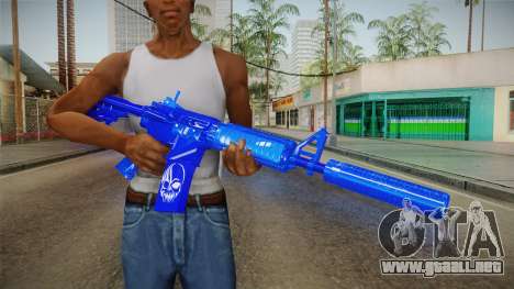 Dark Blue Weapon 2 para GTA San Andreas