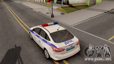 Ford Focus 3 Russisan Police para GTA San Andreas