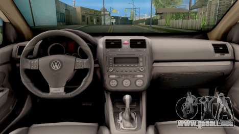 Volkswagen Golf V Croatian Police Car para GTA San Andreas