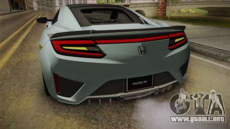 Honda NSX 2017 para GTA San Andreas