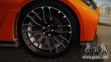 Infiniti Q50 Eau Rouge 2014 para GTA San Andreas