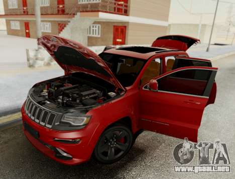 Jeep Grand Cherokee SRT 8 para GTA San Andreas