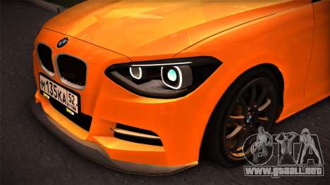 BMW M1 135i para GTA San Andreas