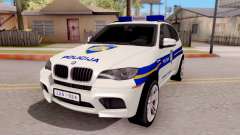 BMW X5 croata Coche de Policía белый para GTA San Andreas