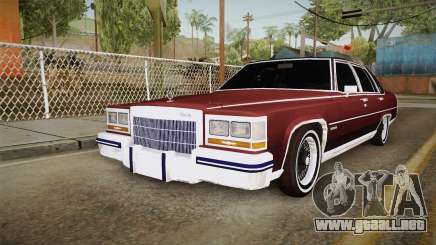 Cadillac Fleetwood Brougham Low Rider 1980 para GTA San Andreas