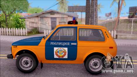 VAZ-2121 Niva de la Policía de la URSS para GTA San Andreas