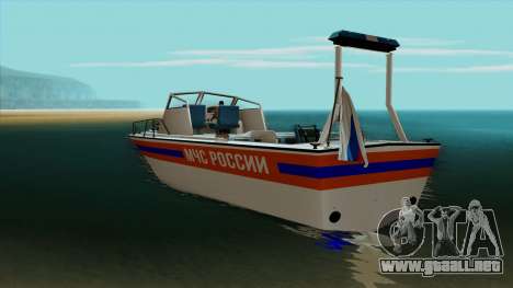 Bote de rescate "Vostok" MES para GTA San Andreas