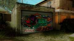Graffiti en garaje para GTA San Andreas