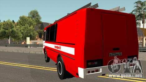 PAZ-3205 de Protección contra Incendios para GTA San Andreas