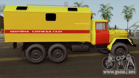 ZIL-131 de gas servicio de Emergencia de Ucrania para GTA San Andreas