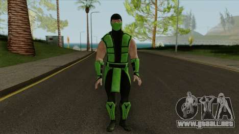 Mortal Kombat X Klassic Human Reptile para GTA San Andreas