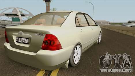 Toyota Corolla Sedan 2000 para GTA San Andreas