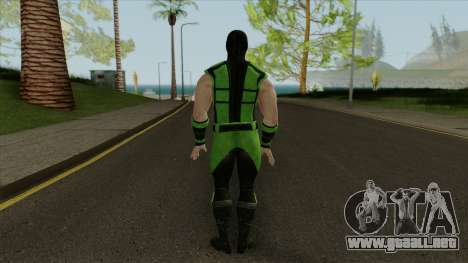 Mortal Kombat X Klassic Human Reptile para GTA San Andreas