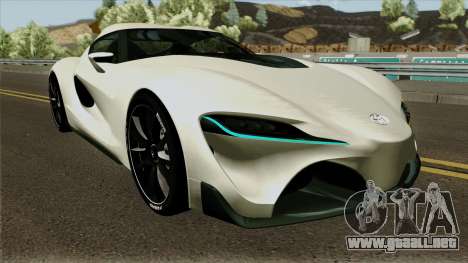 Toyota Supra FT-1 Concept 2014 para GTA San Andreas