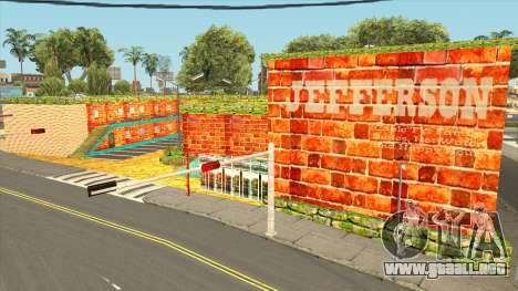 Jefferson Motel en el brillante y colores cálido para GTA San Andreas