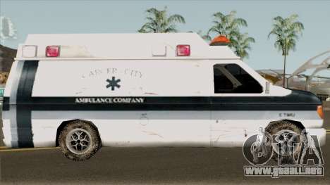 Carcer City Ambulance para GTA San Andreas