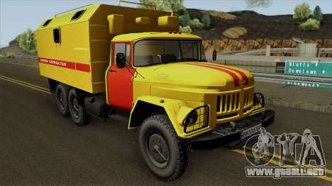 ZIL-131 de gas servicio de Emergencia de Ucrania para GTA San Andreas