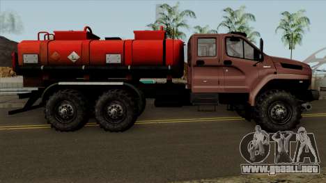 Ural Camión De Combustible De La Siguiente Neo para GTA San Andreas