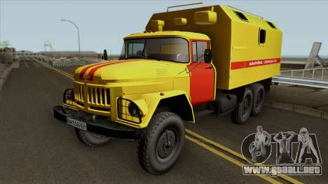 ZIL-131 de gas servicio de Emergencia de Ucrania para GTA San Andreas