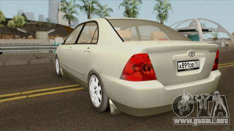 Toyota Corolla Sedan 2000 para GTA San Andreas