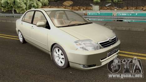 Toyota Corolla Sedan 2000 para GTA San Andreas