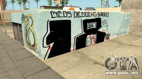 Graffiti en el Distrito de Idlewood para GTA San Andreas