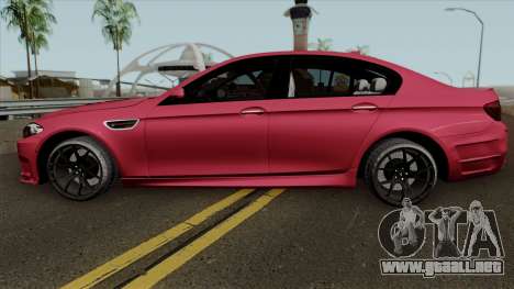 BMW M5 F10 2012 HAMANN para GTA San Andreas