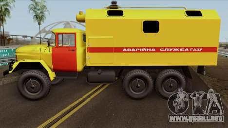 ZIL-131 de gas servicio de Emergencia de Ucrania para GTA San Andreas