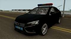 Lada Vesta Traffic Police v2 para GTA San Andreas