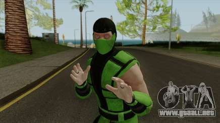 Mortal Kombat X Klassic Human Reptile para GTA San Andreas