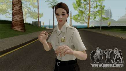 La policía chica HD para GTA San Andreas
