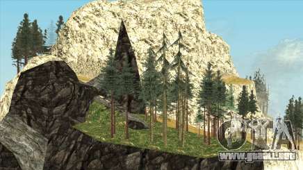 Mount Chilliad Retextured para GTA San Andreas