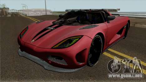 Koenigsegg Agera para GTA San Andreas