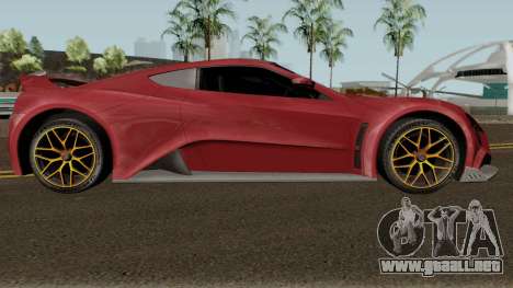 Zenvo ST1 GT 18 para GTA San Andreas